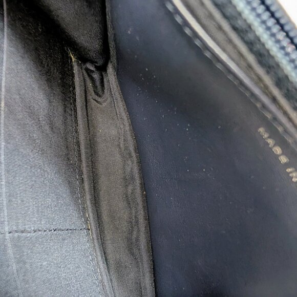 Chanel Bicolor Black and Navy Quilted Lambskin Wallet on Chain (WOC) - Picture 13 of 16